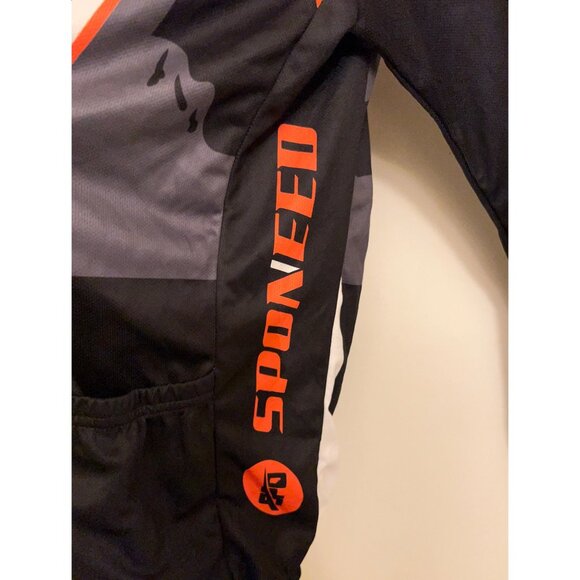 Sponeed Men’s Cycling/ Full Zip/Long Sleeve/Breathable Jersey XXL - Picture 16 of 16